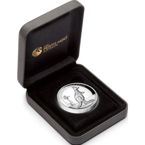Canguro Australiano 1 oz Plata 2012 Alto Relieve