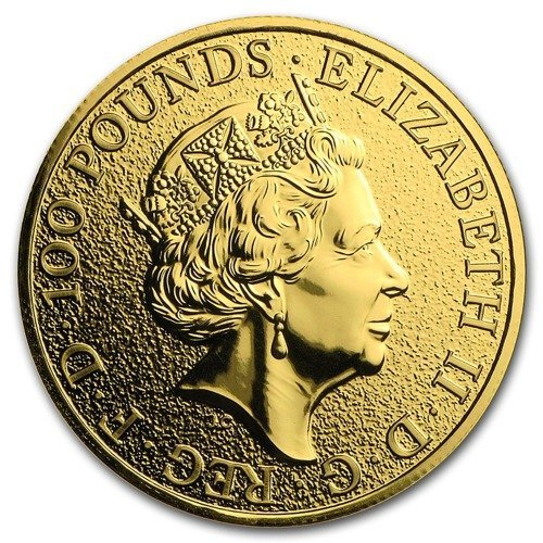 The Queen’s Beasts: The Lion 1 oz Gold 2016