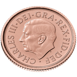 Großbritannien: Die Half Sovereign 2025 Goldmünze