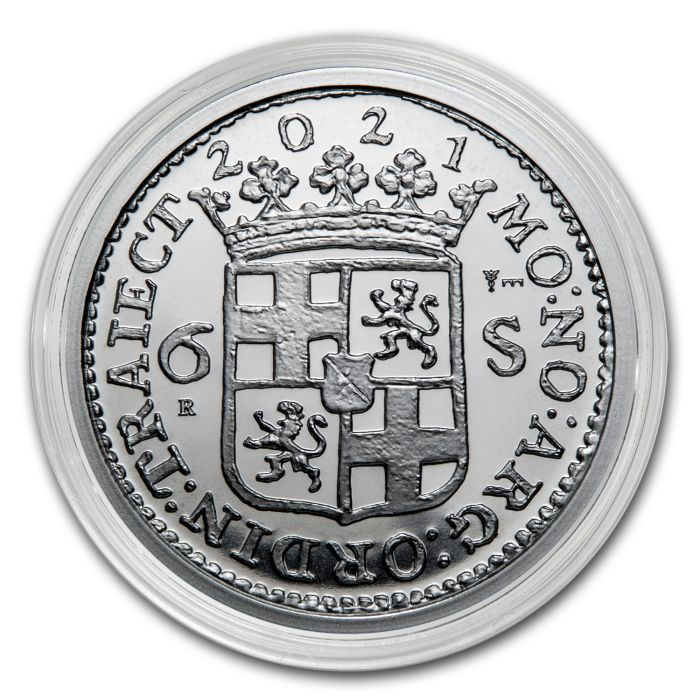 Países Bajos: Chelín naval 1 oz Plata 2021