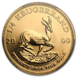 Krugerrand 1/4 uncji Złota 2000