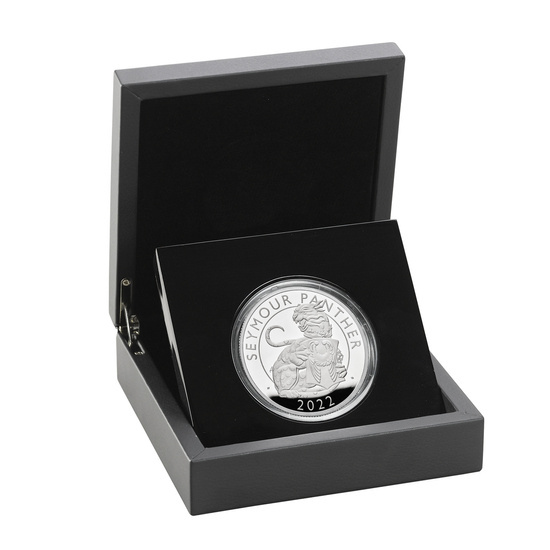 The Royal Tudor Beasts: Seymour Panther 5 uncji Srebra 2022 Proof