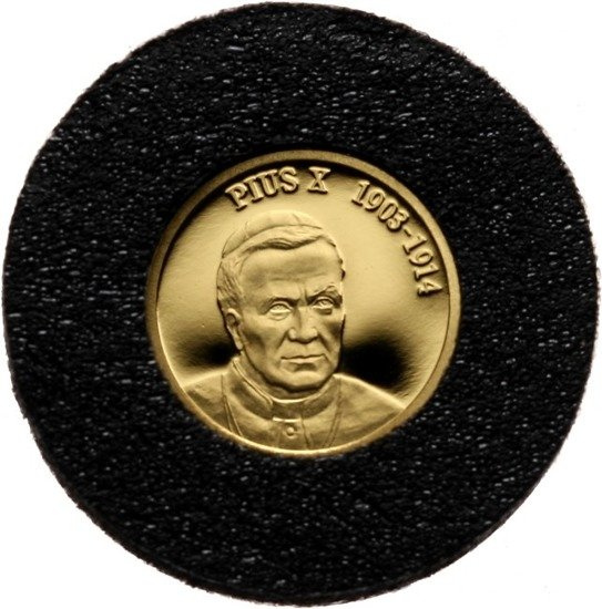 Pio X 1/25 oz Oro 2008 Proof