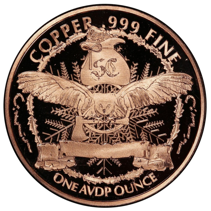 North Pole Foreclosure – Christmas is Cancelled 1 ounce of copper