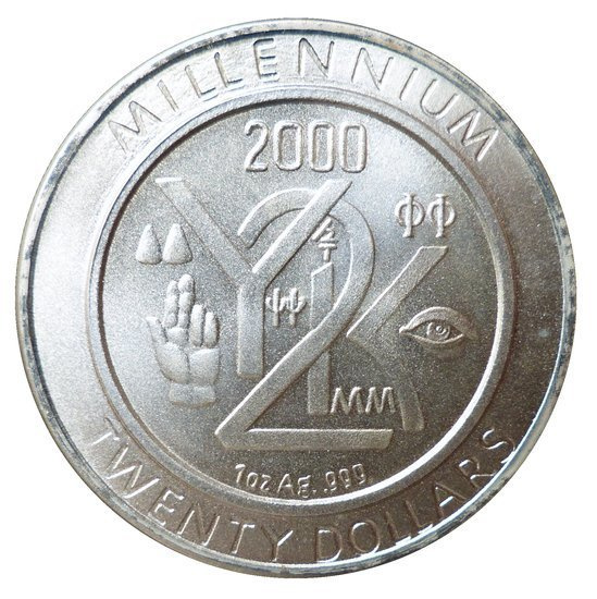 Millennium 1 uncja Srebra 1999