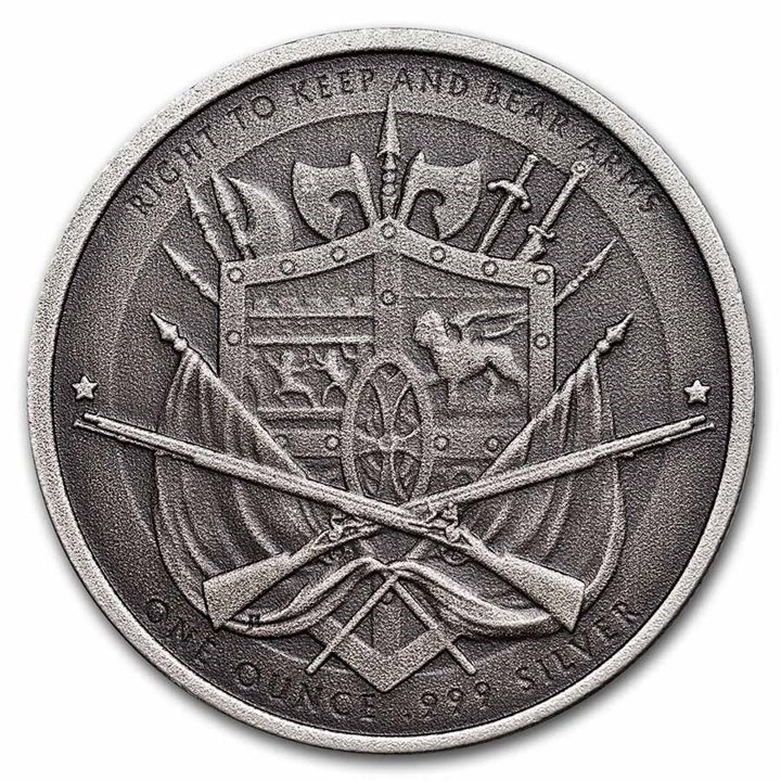 Fondatori della libertà: Cicerone - Keep & Bear Arms 1 oncia d'argento Moneta antica