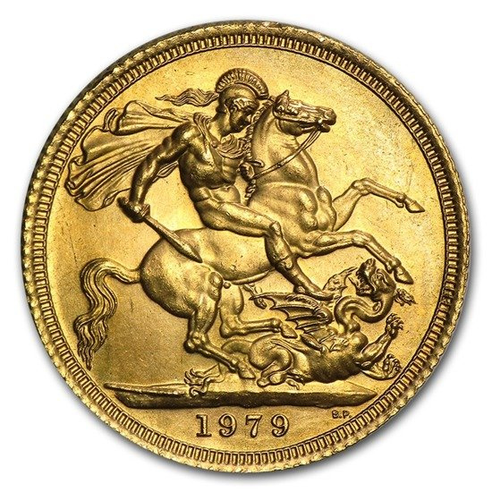 Sovrano d'oro - Elisabetta II 1974-1982