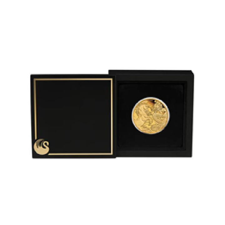 Złota Moneta Chinese Myths and Legends: Dragon and Horse 1 uncja Złota 2026 Proof