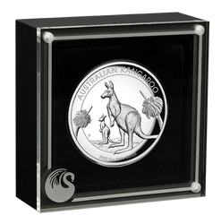 Kangourou australien 5 onces d'argent 2020 Proof High Relief