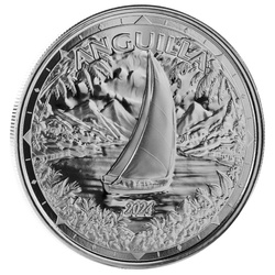 Anguilla: Regatta 1 uncia ezüst 2024 Prooflike