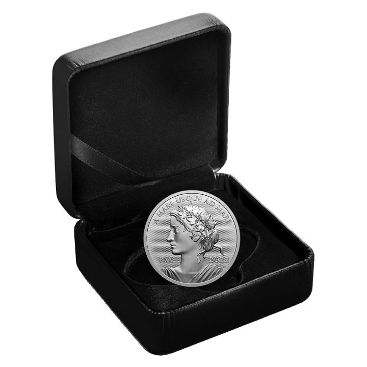 Canadá: Dólar de la Paz 1 oz Plata 2022 Proof Ultra High Relief Coin