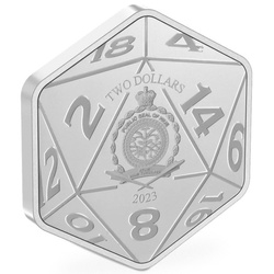 Niue: Dungeons & Dragons colorata 1 oncia d'argento 2023 Proof
