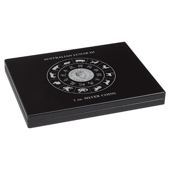 Leuchtturm - Cassetta Lunar III 12 x 1 oncia d'argento