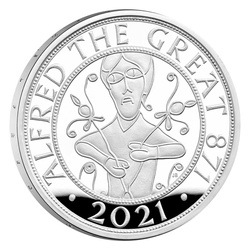 1150. výročí korunovace Alfréda Velikého Stříbro 2021 Proof