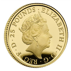 Lunar : Année du Tigre 1/4 once d'or 2022 Proof