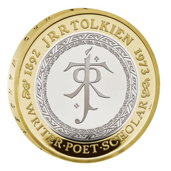 Lot de 5 pièces Royaume-Uni Platine 2023 Proof Commemorative Coin