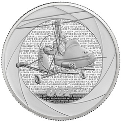 Bond Films of the 60s 1 oncia d'argento 2023 Proof