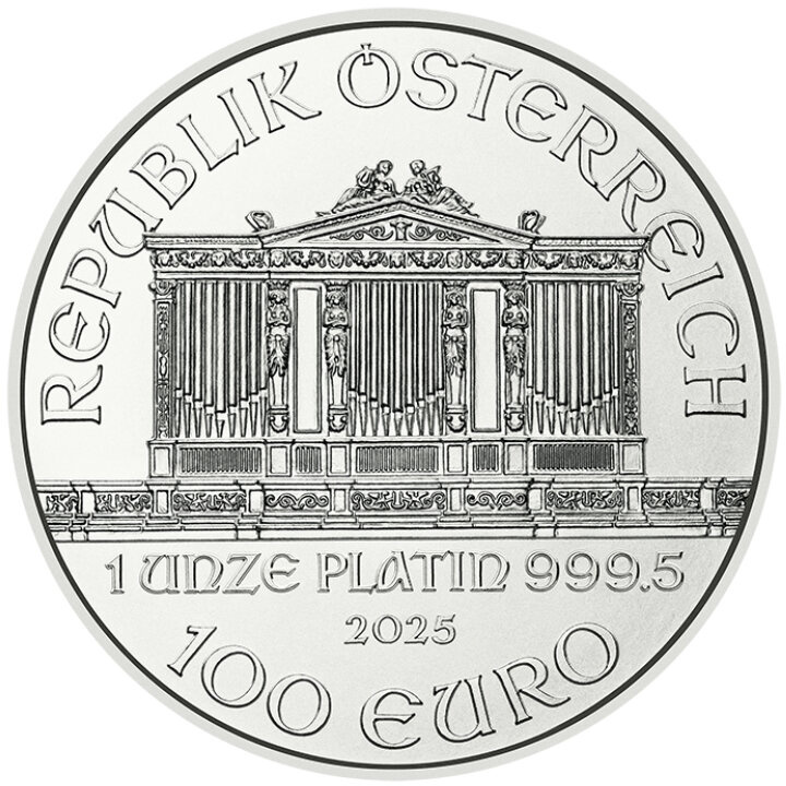 Vienna Philharmonic 1 oz Platinum 2025
