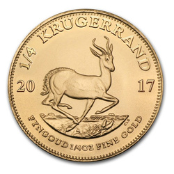 Krugerrand 1/4 unce zlata 2017