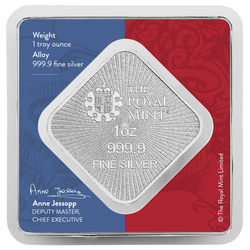 Slitek The Royal Mint - Britannia a Liberty 1 unce Stříbra