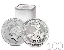 Britannia 1 oz Silver 2020 Investment Sets 100 Pc.