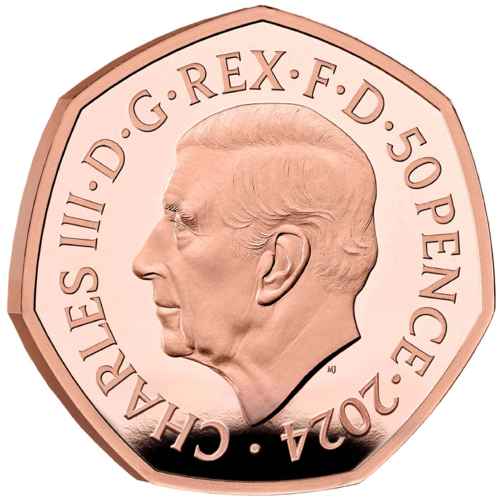 200 Years of the RNLI 50p Złoto 2024 Proof