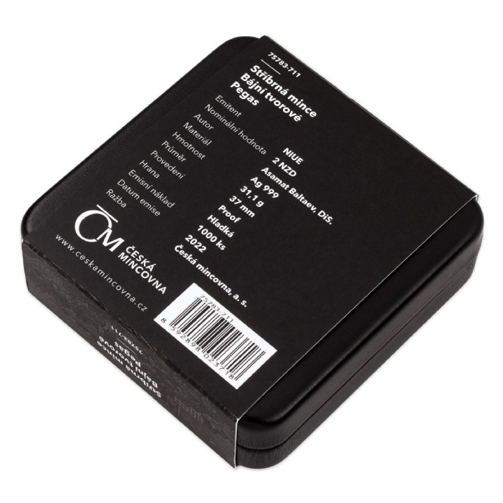 Niue: Mythical Creatures - Pegasus $2 Silber 2022 Proof