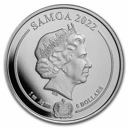 Samoa : Looney Tunes - Daffy Duck 1 once d'argent 2022 Proof