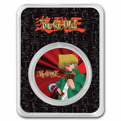Niue: Yu-Gi-Oh! Joey Wheeler de color - 25º Aniversario 1 oz Plata 2022