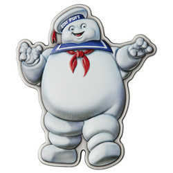 Niue : Ghostbusters - Stay Puft coloré 2 onces d'argent 2024 Pièce de monnaie antique