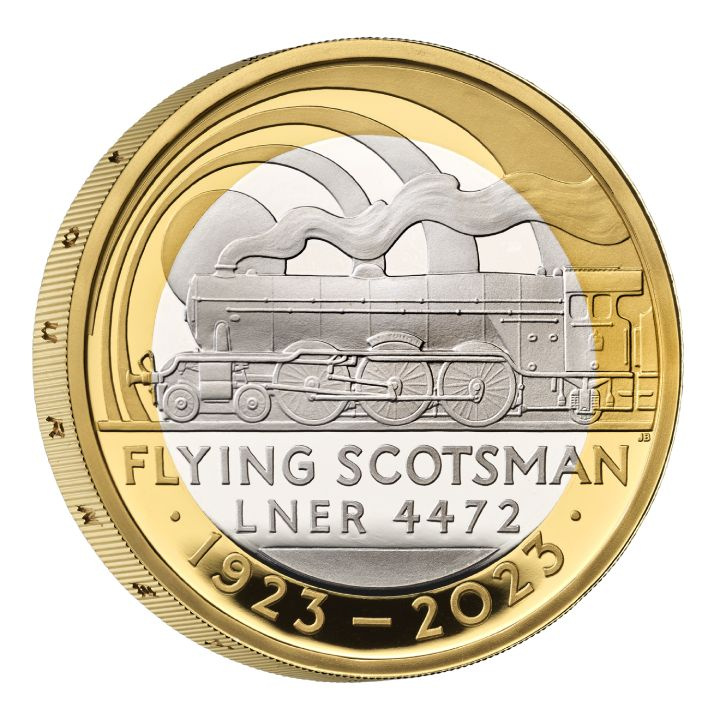 Set di 5 monete Regno Unito Argento 2023 Proof Commemorative Coin