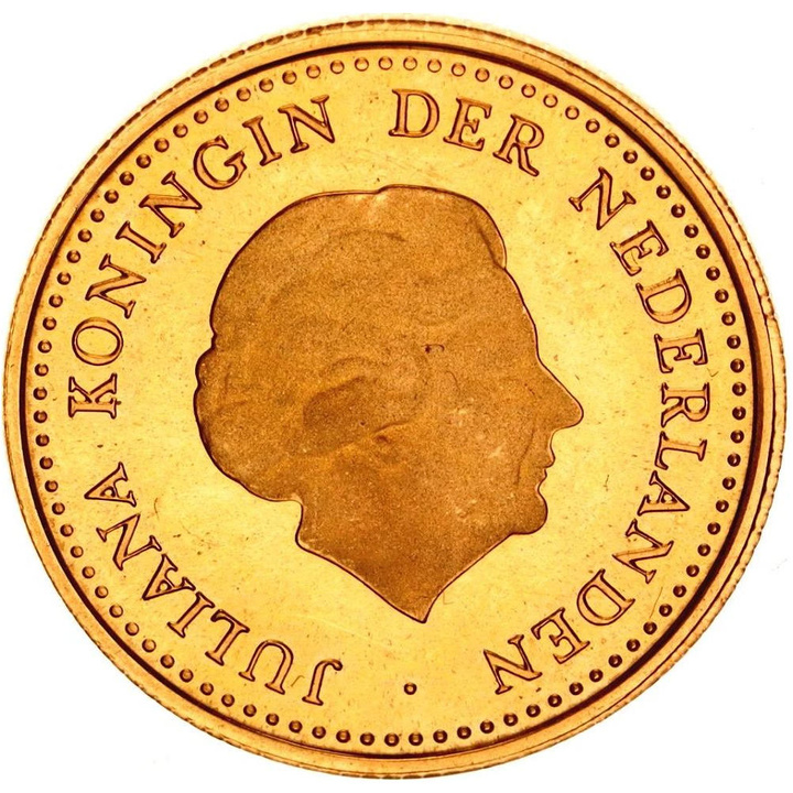 Pièce d’or Antilles néerlandaises : Juliana 50 gulden 1979 Prooflike