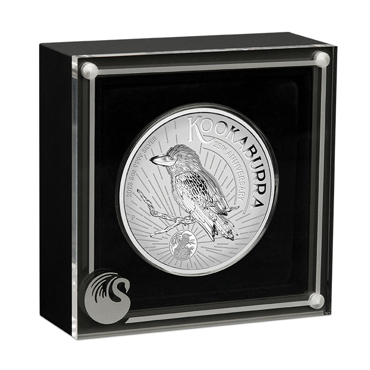 Kookaburra 5 oz Silver 2025 Proof High Relief Incused