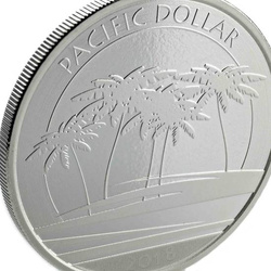 Fiji: Pacific Dollar 1 oz Silber 2018