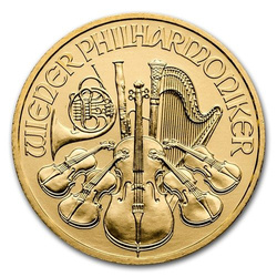 Wiener Philharmoniker 1/4 oz Gold 2018