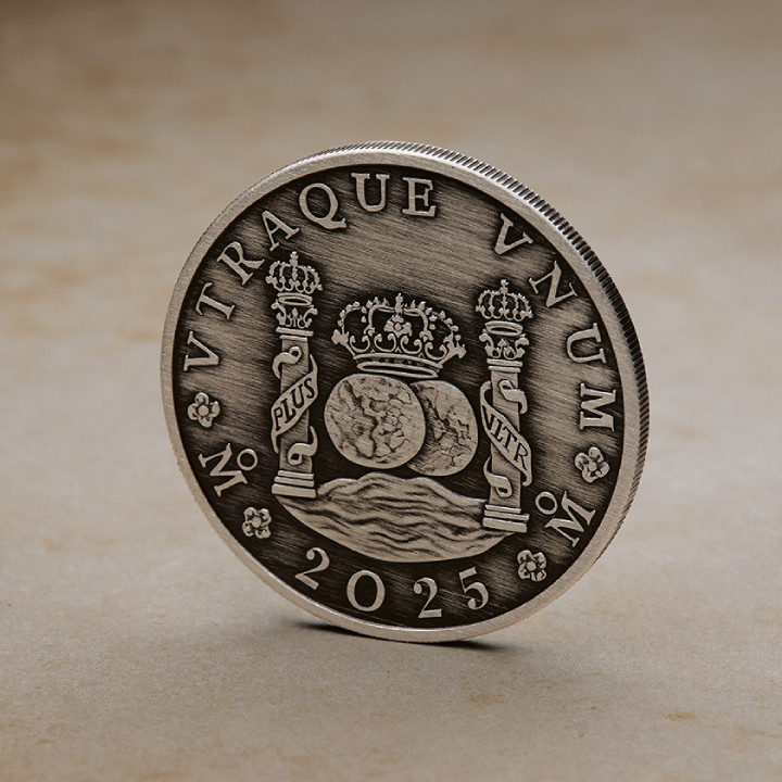 225. výročí australské vyhlášky – Mince Pillar Dollar 1 unce stříbra 2025 Antiqued