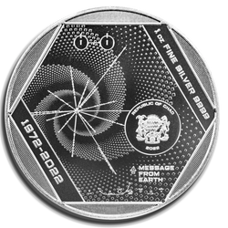 Chad: Pioneer Plaque 1 oz Silber 2022 