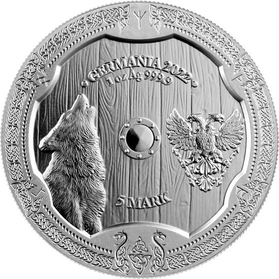 Valkyries: Hildegard 1 oncia d'argento 2022 (senza certificato)