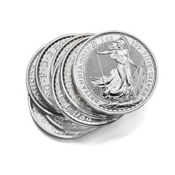 La Coronación Britannia 1 oz Plata 2023