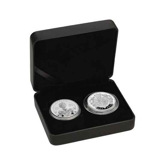 The Platinum Jubilee Celebration Two-Coin Set 2022 Proof