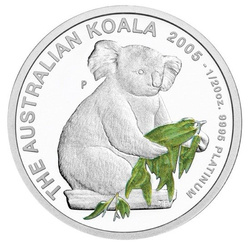 Koala Kookaburra Canguro juego de monedas 2005 PROOF