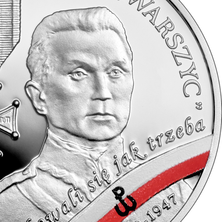 Soldati indomiti condannati dai comunisti – Stanisław Sojczyński “Warszyc” 10 zł Argento 2023 Proof
