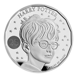 Harry Potter 25th Anniversary 1 oz Silber 2022 Proof 