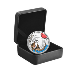 Canada Clan Animals Otter Colored Silver $15 2026 Proof