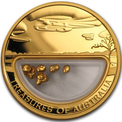 Treasures of Australia: Gold 1 oz Gold 2010 Proof
