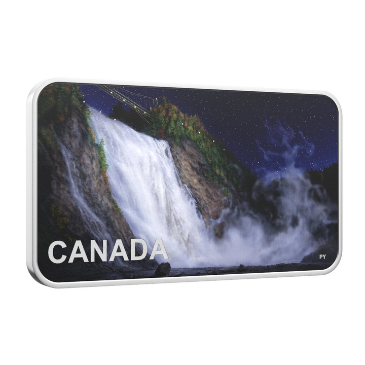 Kanada: Haunted Canada - Lady in White koloriert 1 Unze Silber 2025 Proof