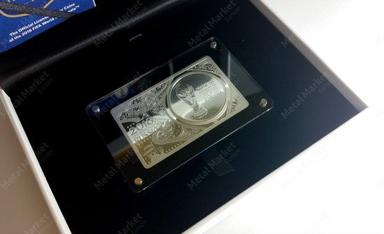 Silber Barren & Münzen FIFA World Cup 3 oz Silber 2018