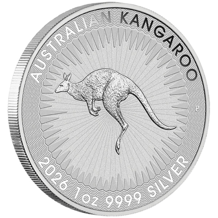 Australský Klokan 1 unce Stříbro 2026