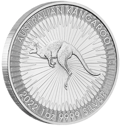 Australijski Kangur 1 uncja Srebra 2022