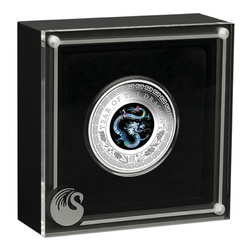 Perth Mint : Lunar III - Année du Dragon 1 once d'argent 2024 Proof Opal